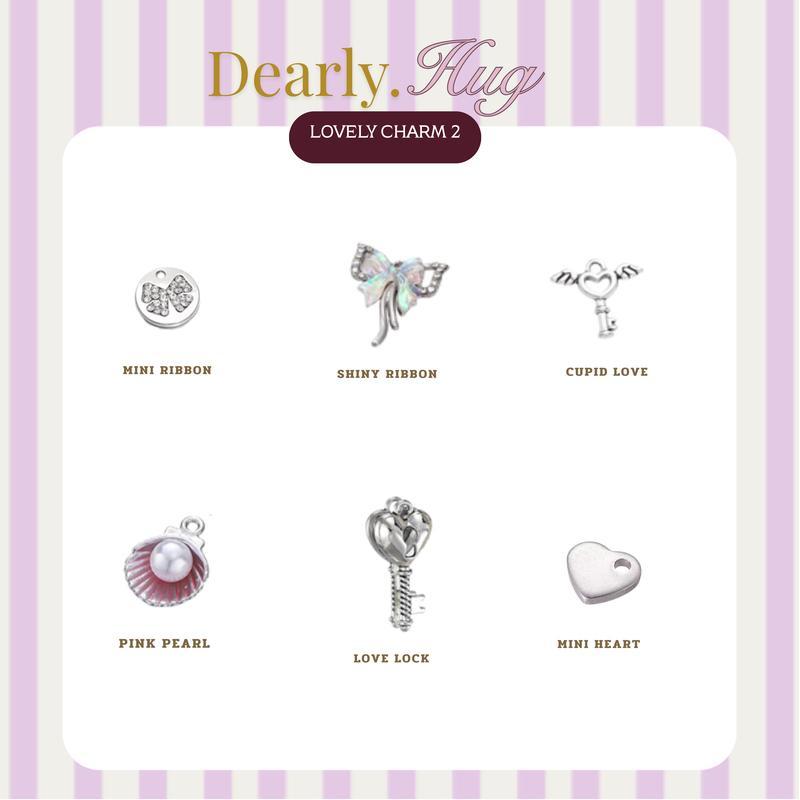 Dearly.Hug - Lovely Charm 2 จี้ สำหรับตกแต่งเครื่องประดับ พร้อมส่ง