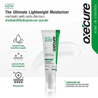 [แพ็ค 2] Oxe'cure แอคเน่ เคลียร์ ออยล์ คอนโทรล มอยส์เจอไรเซอร์ Acne Clear Oil Control Moisturizer 75ml (10OX00147x2)