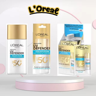 ลอรีอัลยูวีดีเฟนเดอร์อะควาฟิวชั่น วอเตอร์เจล ซันสกรีน 5.5 - 50 มล.(ฟ้า)