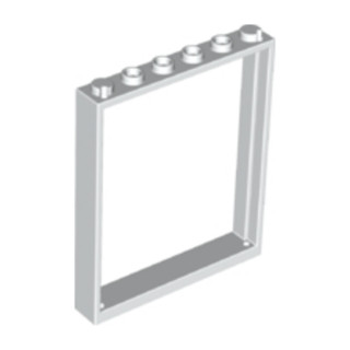 [Window] ชิ้นส่วนเลโก้ Lego Part Window 1 x 6 x 6 Flat Front…