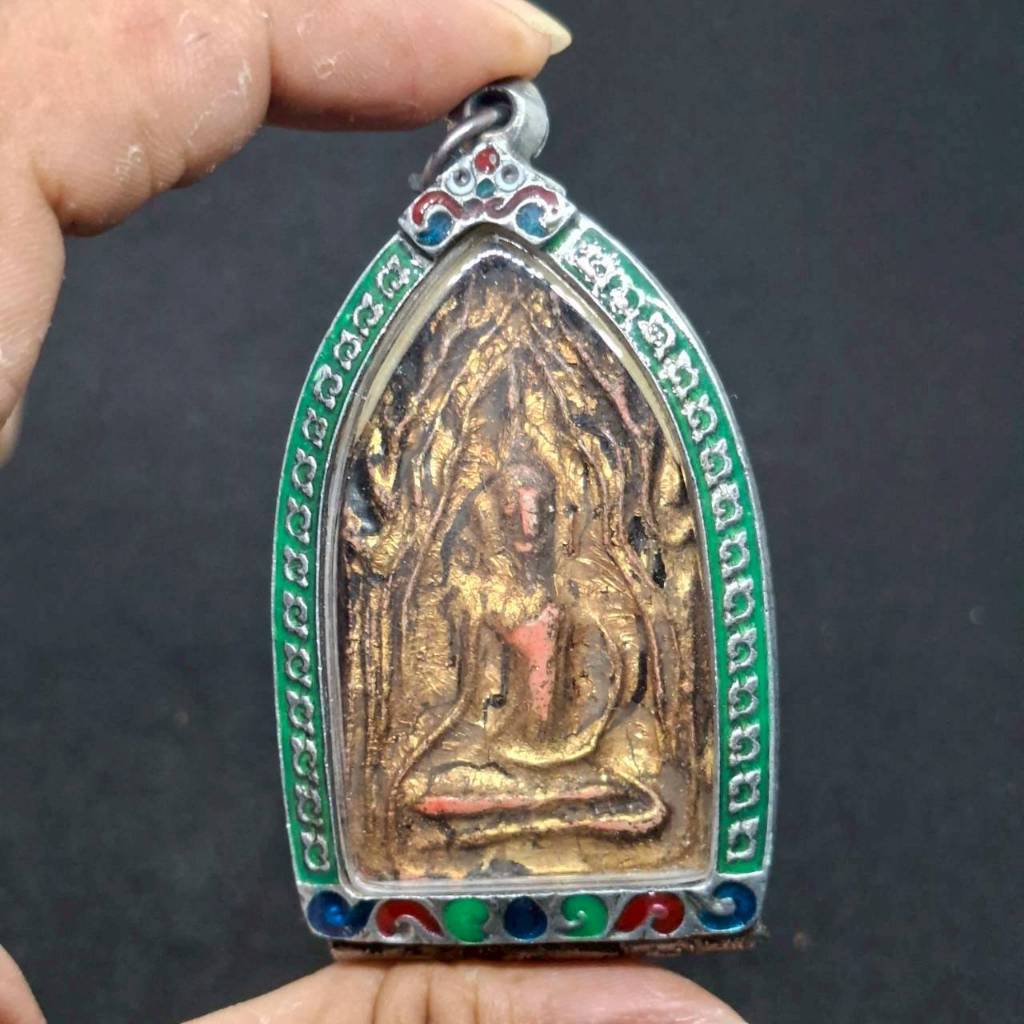 พระขุนแผน กรุวัดบ้านกร่าง อ.ศรีประจันต์ จ.สุพรรณบุรี พระเนื้อดินเผา
