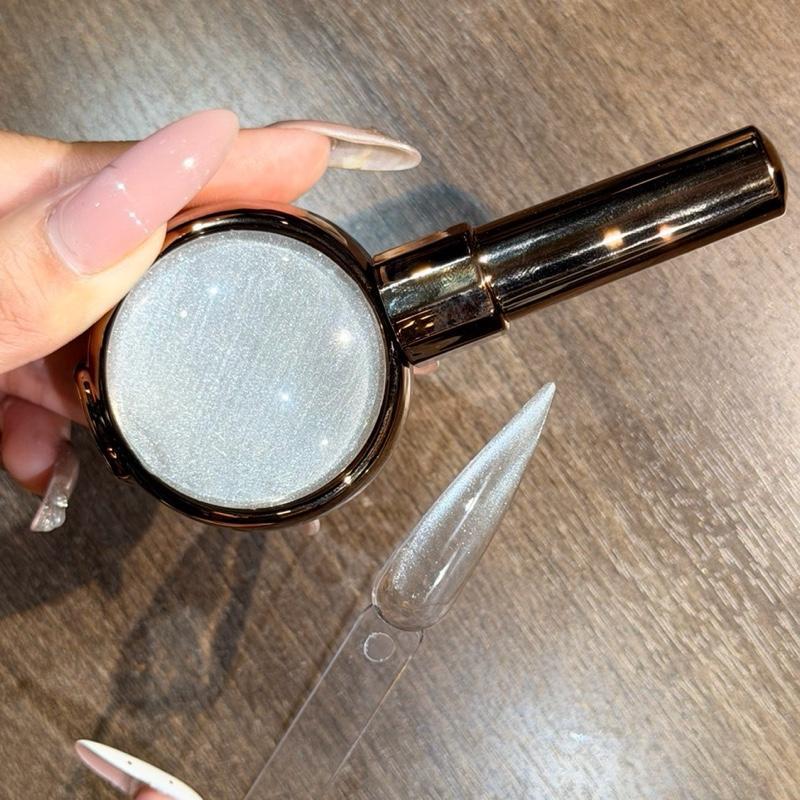 รุ่นใหม่ล่าสุด 2026 Silver ลูกแก้วเงิน summer มาใหม่ สีเจลต้องอบ ต้องใช้แม่เหล็ก ลูกแก้วเงินขาว