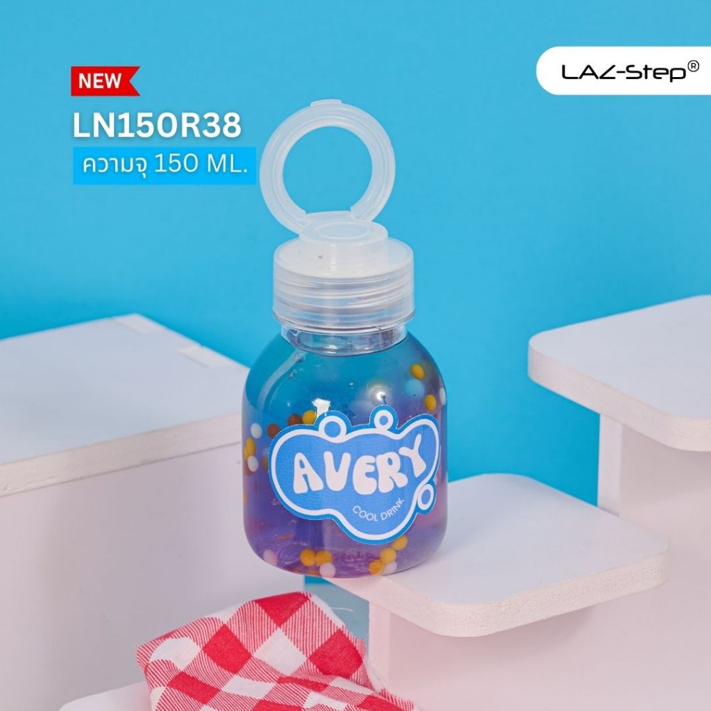 LAZ-Step ขวดพลาสติกหูหิ้ว PET  Bottles ซีรี่ย์ 38 รหัส LN150R38 ความจุ 150 ml. บรรจุลังละ 315 ชุด