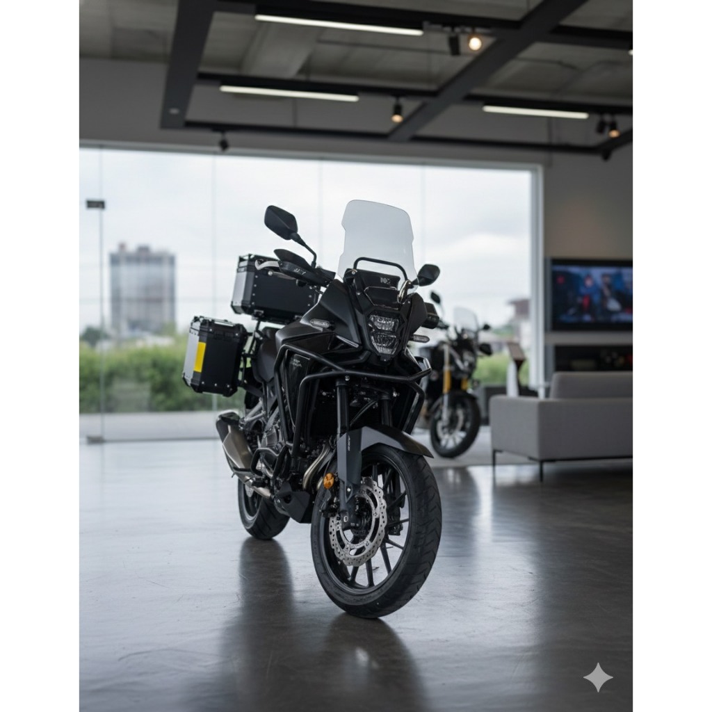 ชิวแต่ง NX500 สีสโม๊ค ทรง V.1 Honda NX500 หนา 4  มิล ราคา ถูกที่สุด ดีลบีเคเค แกลเลอรีภาพที่ 3