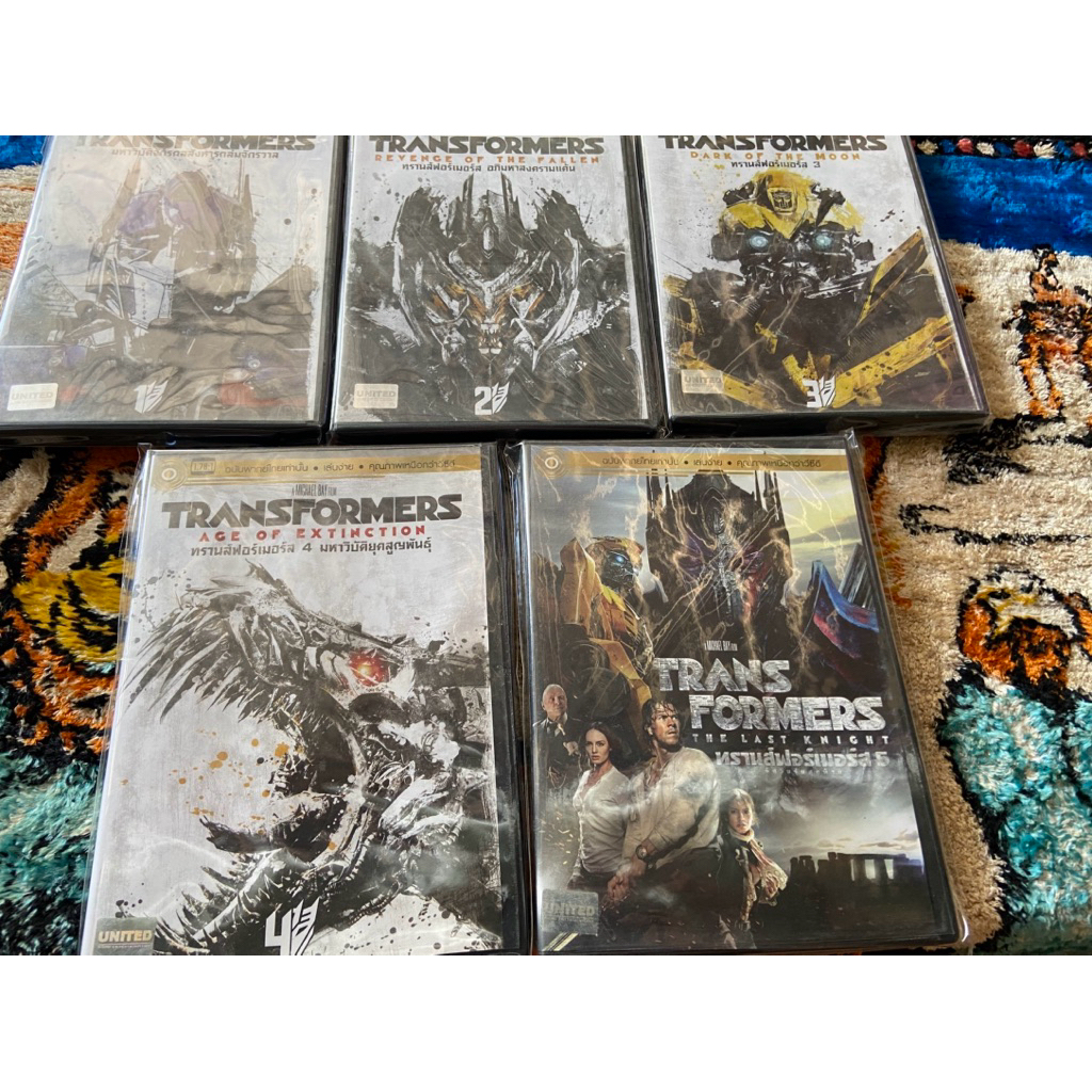 DVD หนัง TRANSFORMERS 1-5 แผ่นแท้ภาคไทย 067