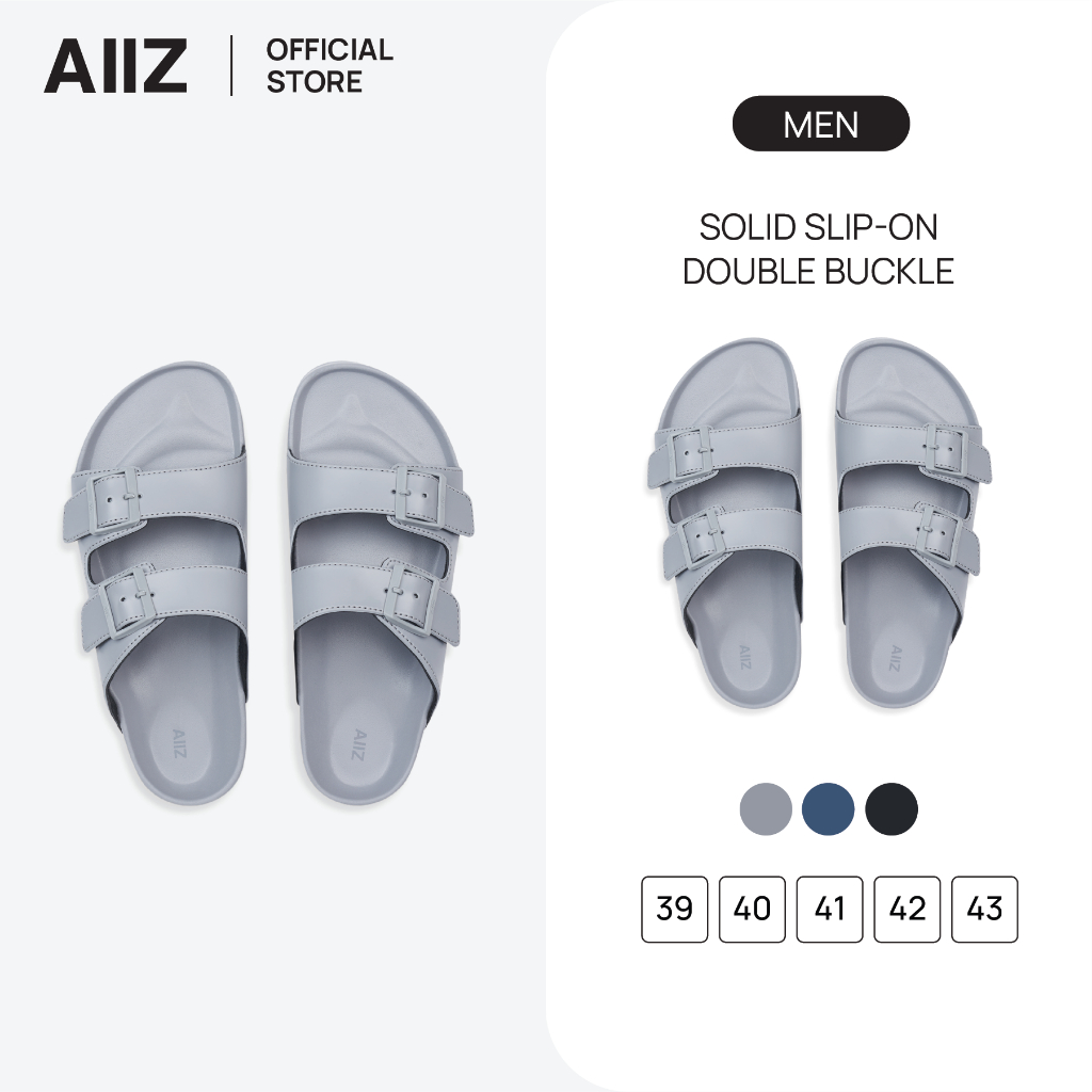 AIIZ รองเท้าแตะแบบสวมสายคู่