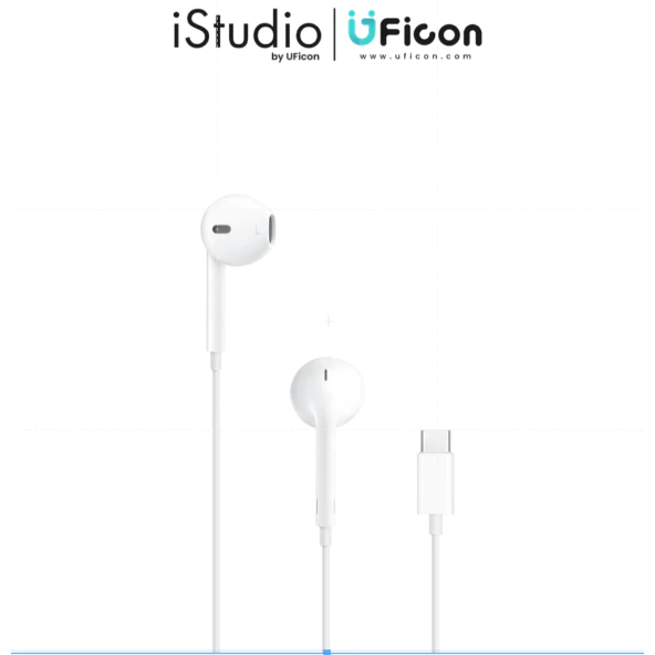 (ส่งด่วน) Apple EarPods with USB-C Connector ; iStudio by UFicon