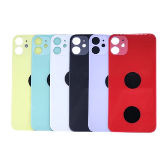 กระจกฝาหลัง สำหรับ IP 11 ( มี LOGO ) FREE กาว มี 5สีให้เลือก พร้อมส่ง