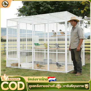 กรงนกพิราบ กรงนก กรงสัตว์เลี้ยง กรงนกขนาดใหญ่ วิลล่าแมวขนาดใหญ่พิเศษ กรงนกแก้ว กรงแมว