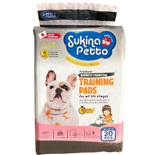 Sukina Petto Training Pad for Dog แผ่นรองซับอย่างหนา แผ่นรองฉี่สุนัขเกรดพรีเมี่ยม