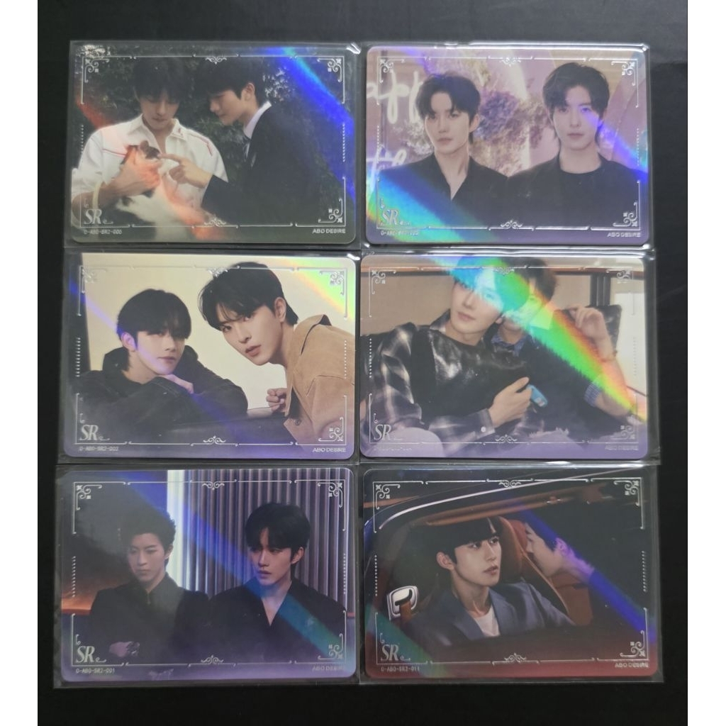 การ์ดสุ่ม ABO Desire V.2 SR #EliotHuang #Huangxing #QiuDingjie #KipukaQiu