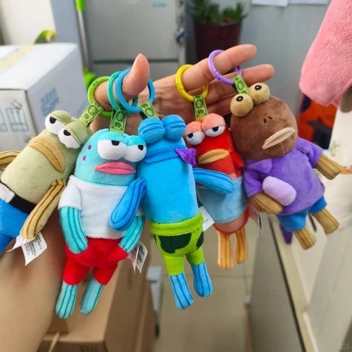 📍[พร้อมส่งSHOP🇹🇭] Bikini Bottom Buddies พวงกุญแจ (ยก Box = 6 จุ่ม) ของแท้