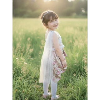 ชุดไทยเด็กรุ่น "ช่อพิกุล ลายดอก" ~ AI Jung Clothes ชุดไทยเด็ก