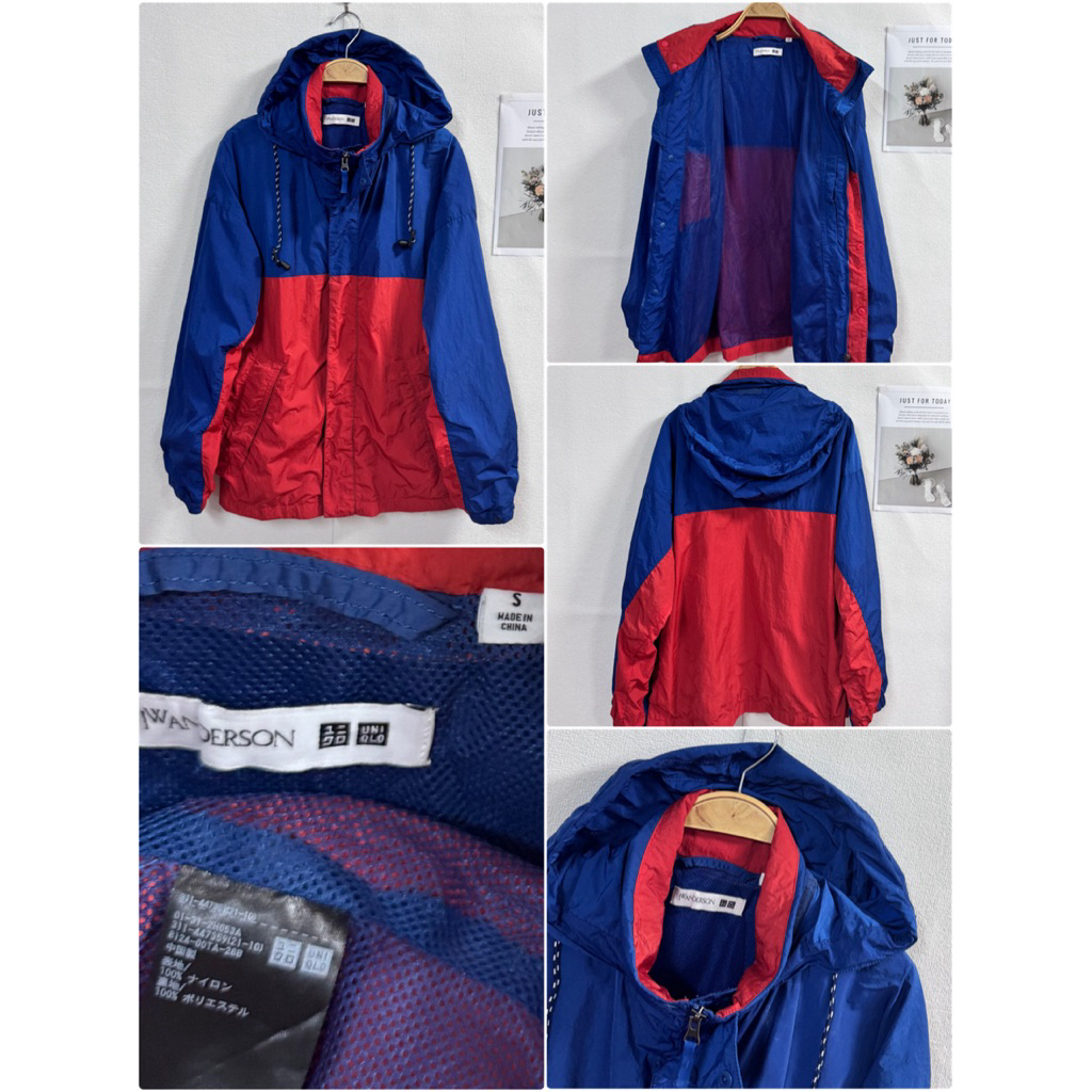 เสื้อคลุม Uniqlo ยูนิโคล่ อก44 แจ๊คเก็ตเดินป่า กันแดด กันยูวี ของแท้