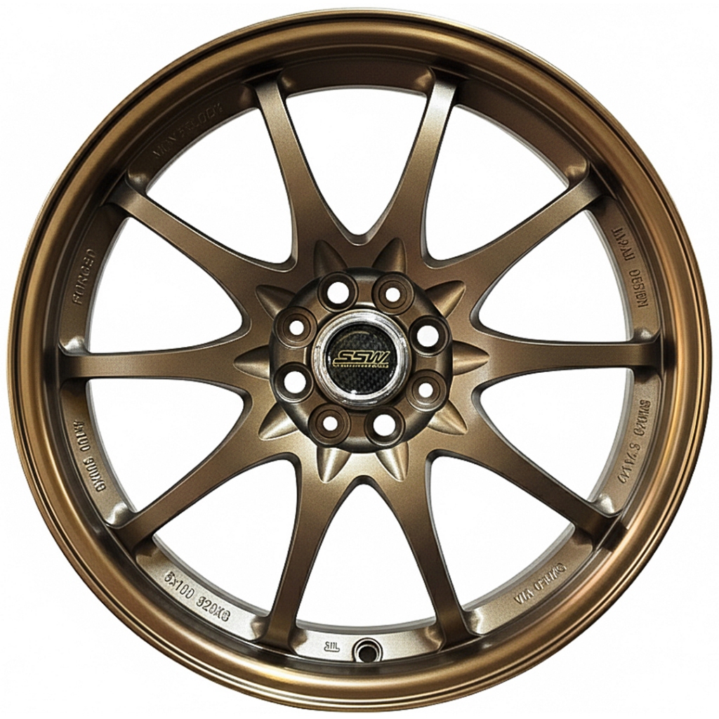 ล้อแม็กซ์ SSW CE28 ขอบ17นิ้ว 4รู100 สีทองแดง กว้าง7.5นิ้ว Offet40 [22906]
