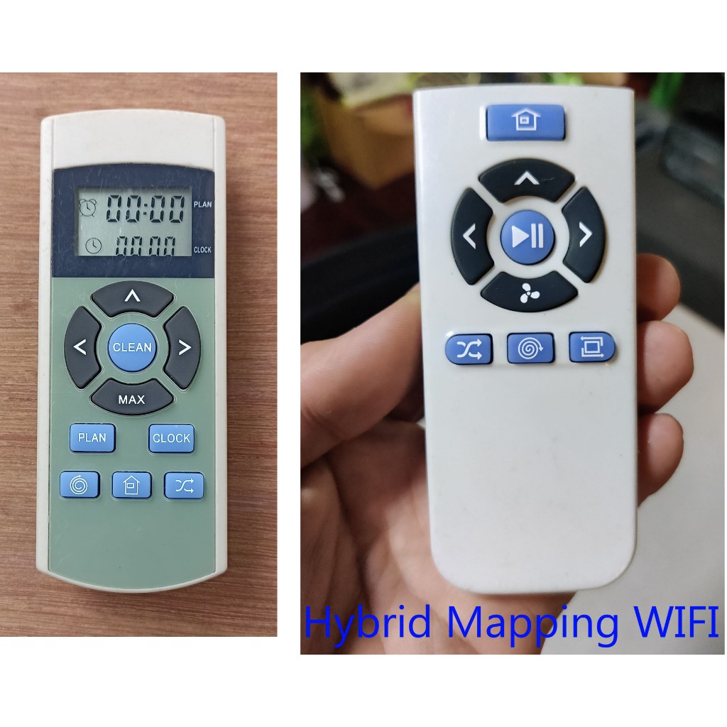 มือสองของแท้ รีโมท หุ่นยนต์ดูดฝุ่น Mister Robot , ILIFE, Mister Robot Hybrid Mapping WIFIจะไม่มีหน้า