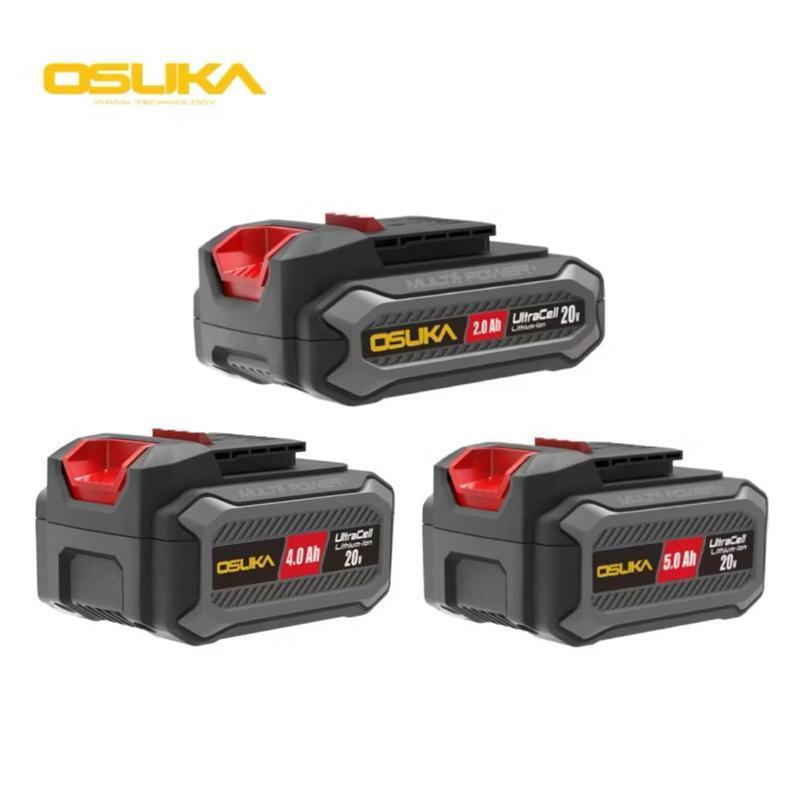 OSUKA แบตเตอรี่ UltraCell 20V ความจุ 2.0Ah 4.0Ah และ 5.0Ah สำหรับเครื่องมือไฟฟ้า คุณภาพสูง ทนทาน