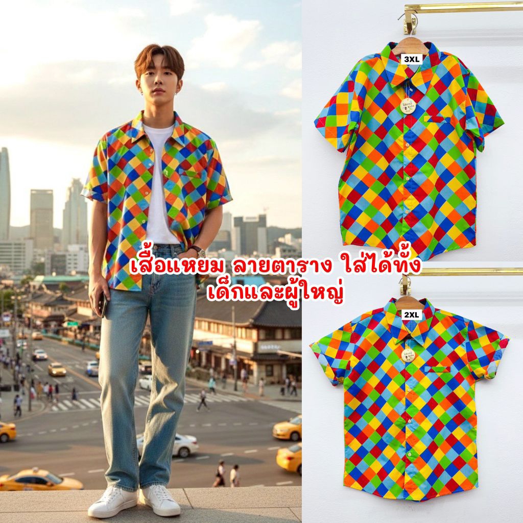 Eb //📌เสื้อแหยม เสื้อมะริงกิงกอง ไซส์พิเศษ ใส่ได้ทั้งเด็กและผู้ใหญ่ค่ะ