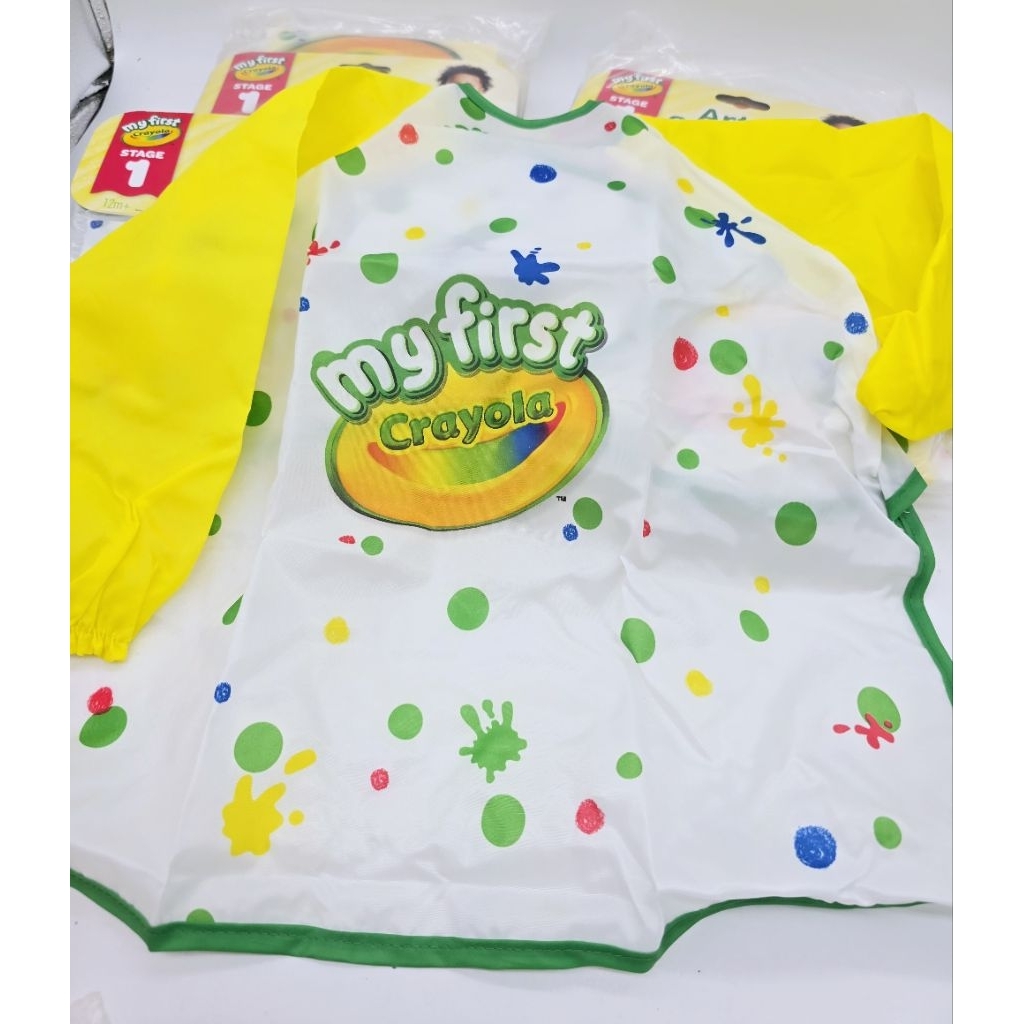 (Sale) ชุดกันเปื้อนเด็ก Crayola my first ชุดกันเปื้อนศิลปะ