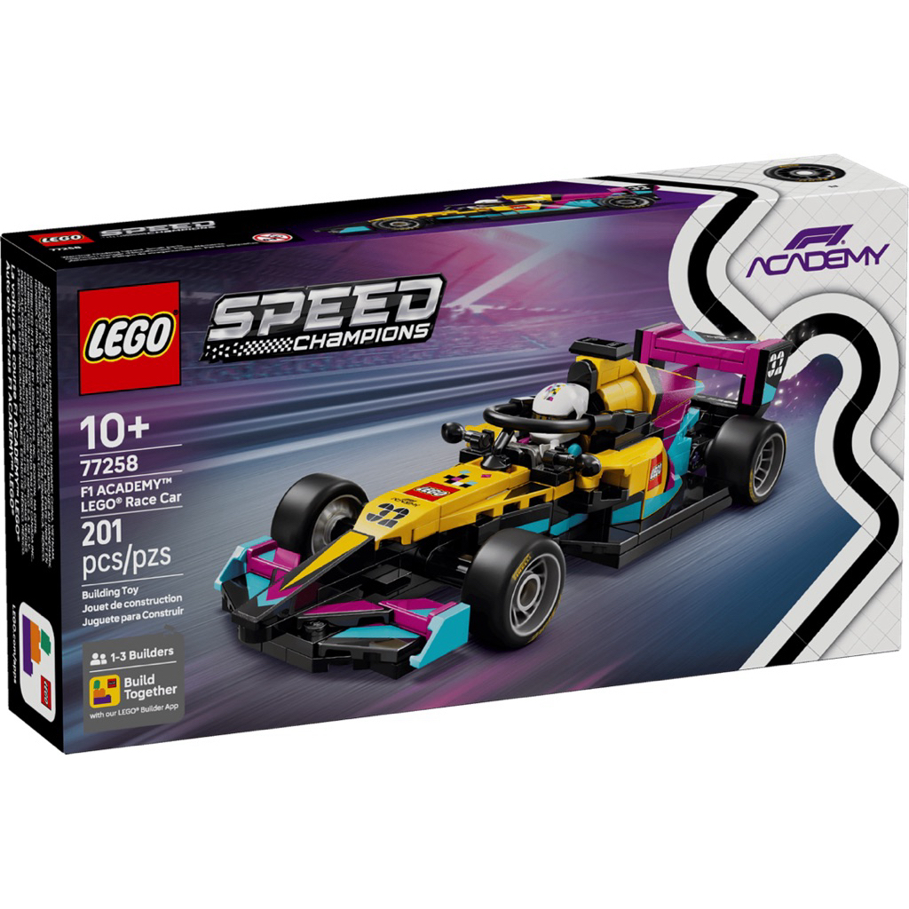 Lego Speed Champions 77258 F1 ACADEMY™ LEGO® Race Car