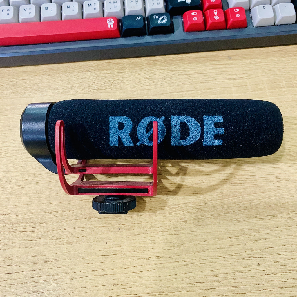 [มือสอง] RØDE VideoMic GO ไมค์Rode เสียบกล้องเสียงใส ไม่ต้องใช้แบต เหมาะกับ YouTube Vlog (ไม่มีสายแจ