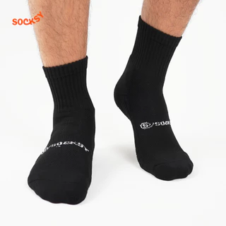 Socksy ถุงเท้าสุขภาพสำหรับลดเจ็บรองช้ำ ส้นหนาลดแรงกระแทก เหมาะสำหรับผู้สูงอายุ เท้าแบน น้ำหนักตัวเยอะ (แพ็ค1คู่) รุ่น RK