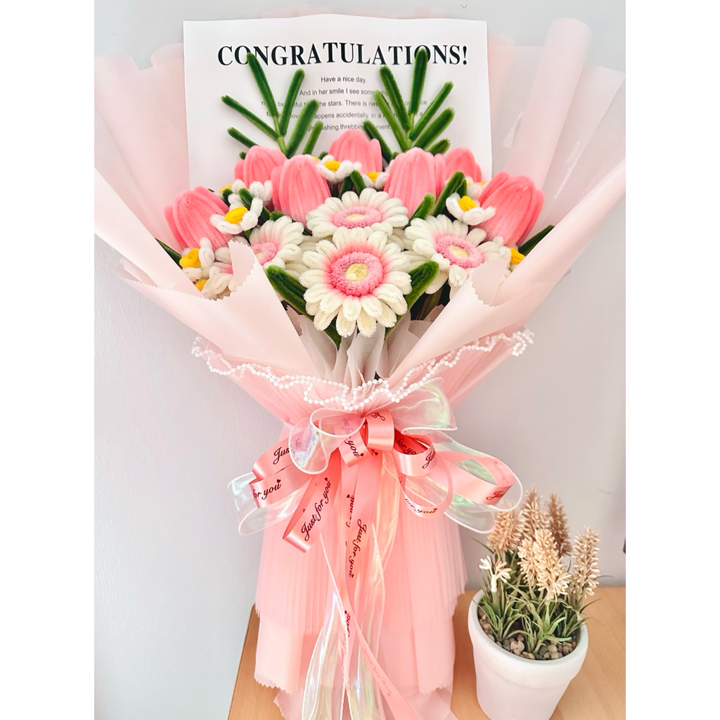 ช่อดอกไม้วาเลนไทน์🌹ช่อดอกไม้ปัจฉิม🌻ดอกไม้รับปริญญา🎓ดอกไม้ลวดกำมะหยี่🌷ดอกไม้วันเกิด🎂ช่อดอกไม้งานเกษียณ🌼ดอกไม้ให้แฟน👫🏻