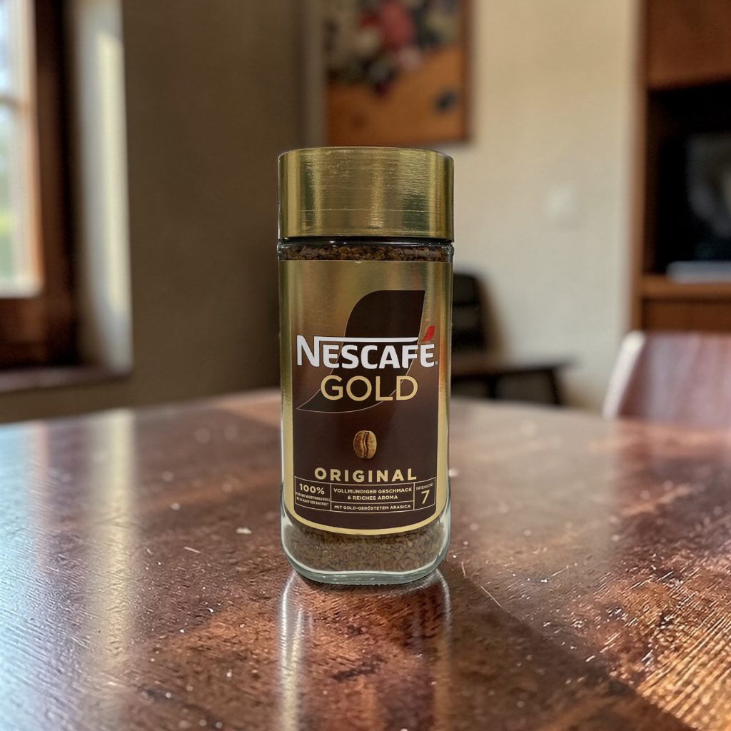 Nescafé Gold ORIGNAL ความเข้มระดับ7กาแฟนำเข้าขนาด 200กรัม