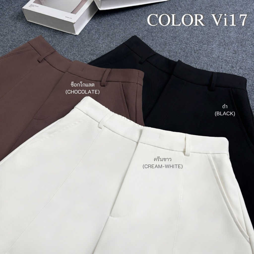 VILA | CAYLA SHORTS Vi17 กางเกงขาสั้นเอวสม็อค VILA รูปที่ 6