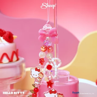 [Strap Hello Kitty] Hello Kitty Collection Strap Phone Charm สายคล้องมือถือสุดน่ารัก ลิขสิทธิ์แท้ซานริโอ้ ลายHello Kitty