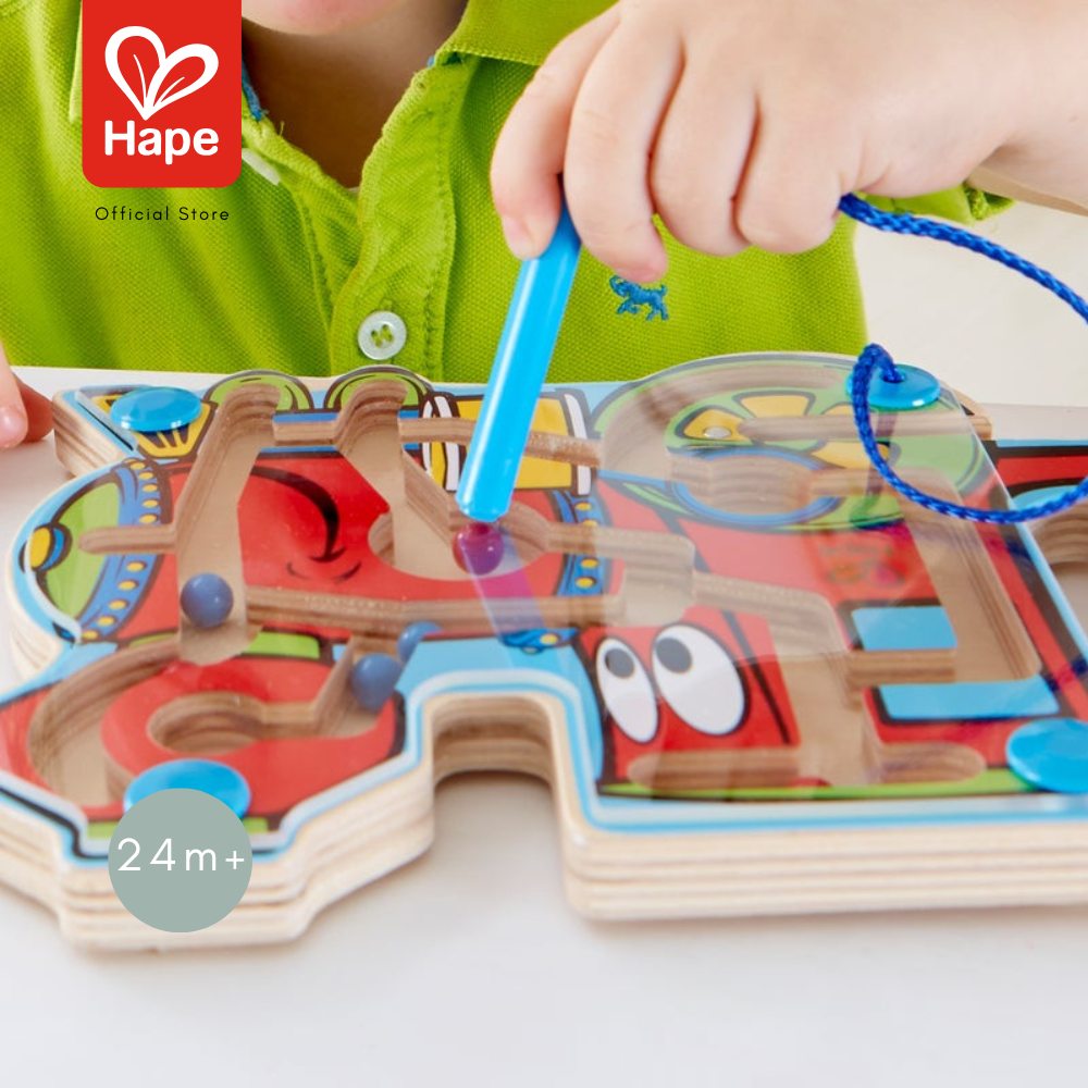 Choo Choo Tracks	ปริศนาวงกตลายรถไฟ Hape 24M+ รูปที่ 3
