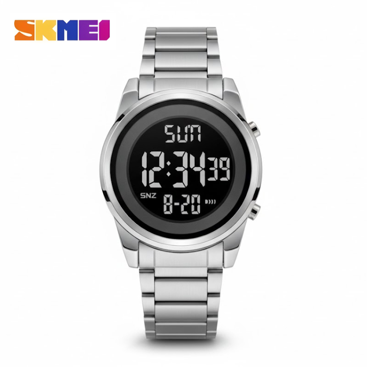 นาฬิกาข้อมือ ⌚ SKMEI : ชัดเจนทุกมุมมอง ดีไซน์คลาสสิกเหนือกาลเวลา ดิจิตอล กันน้ำ พร้อมกล่อง