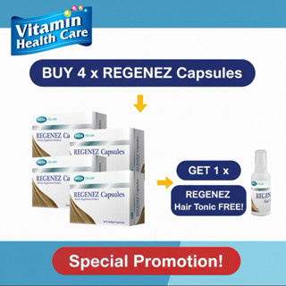 ‼️ มีโปร 4แถม1  MEGA WE CARE Regenez Capsule เสริมสร้างผมแข็…