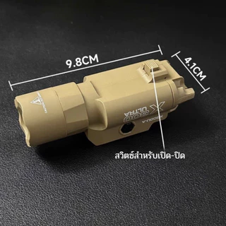 ไฟฉาย โลหะแข็ง Ledx300u แบบแขวน 20 mm กลางแจ้ง สว่างแรง กระจายแสงนุ่ม วัสดุไนลอน เหมาะสำหรับเล่นและใช้มือ