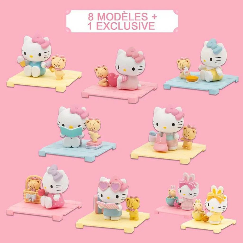 กล่องจุ่ม miniso Hello Kitty Sweetheart Playmate Series Mini Box