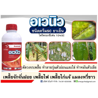อเวนิว 1 ลิตรไพริพรอกซีเฟน10%SCสูตรใหม่ น้ำครีม ปลอดภัยต่อพืช สารกลุ่มใหม่ เพลี้ยแป้ง แมลงหวี่ขาว