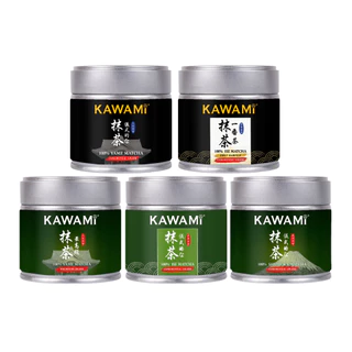 (ใหม่) คาวามิ ชิซูโอกะมัทฉะ เกรดพิธีการ 100% กระปุก 30 กรัม /100% Shizuoka Matcha Ceremonial Grade Powder ชาเขียว