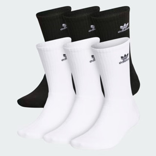 ถุงเท้า ADIDAS  TREFOIL CREW SOCKS 6 PAIRS