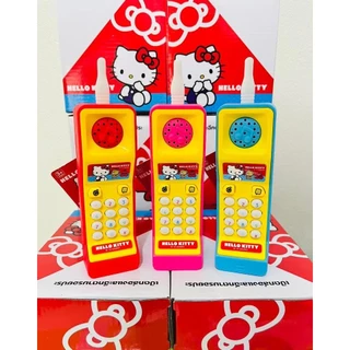 โทรศัพท์มือถือฮัลโลคิตตี้ มีเสียง มีไฟ ของเล่นเด็ก งานชนห้าง พร้อมส่ง