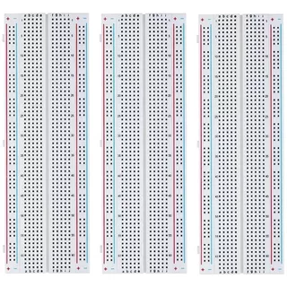 โฟโต้บอร์ด 830 จุด Breadboard MB-102 บอร์ดทดลอง สำหรับทดลองต่อวงจรอิเล็กทรอนิกส์