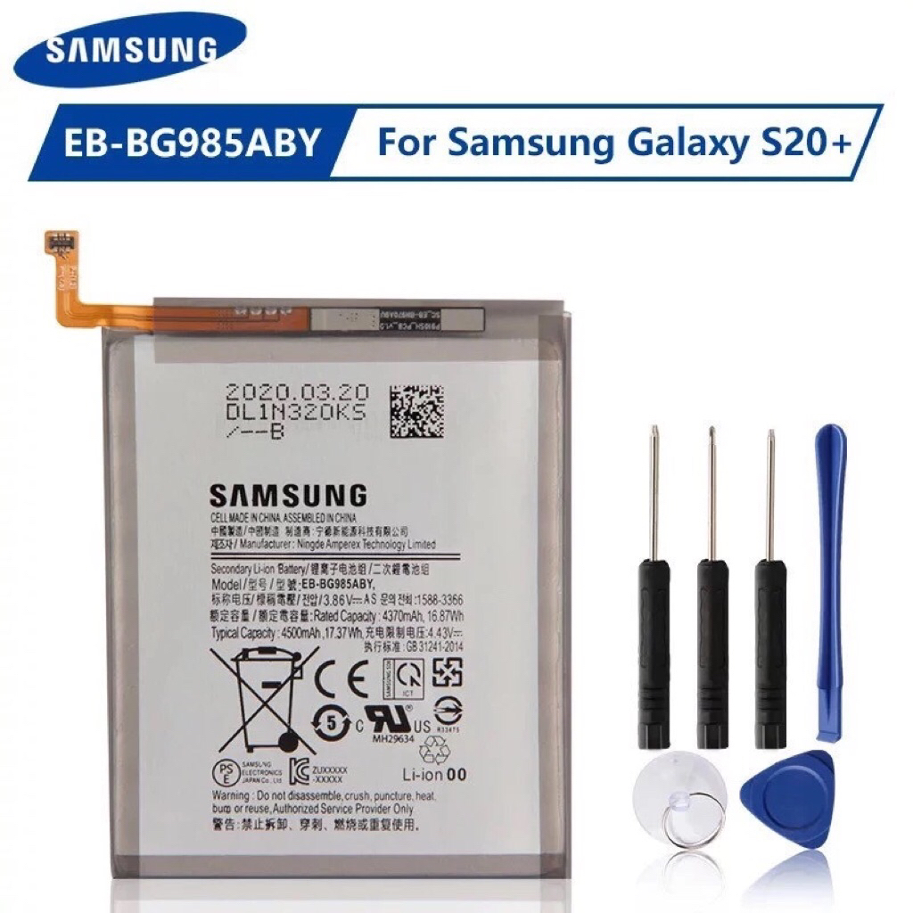 แบตเตอรี่ แท้ Samsung Galaxy S20+ S20 Plus EB-BG985ABY 4500mAh