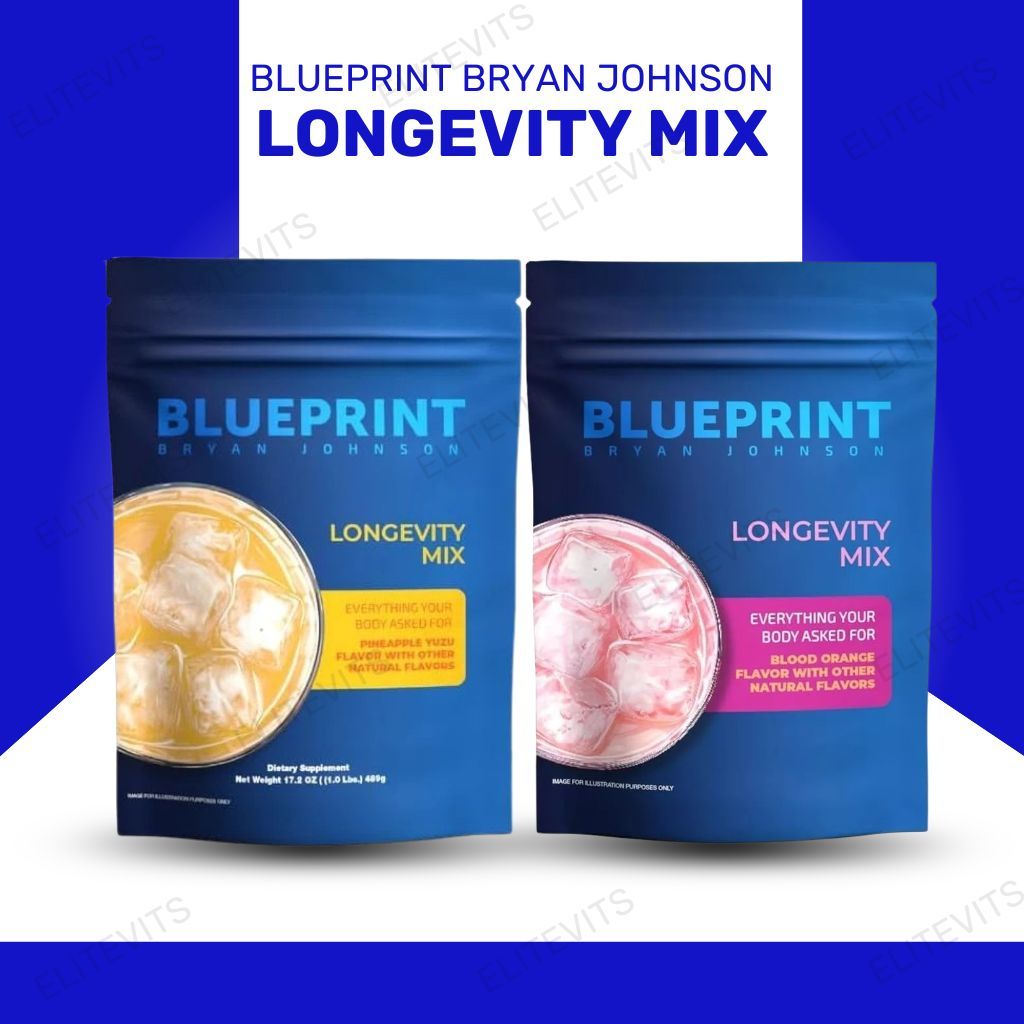 Blueprint Longevity Mix – สูตรเสริมพลังและฟื้นฟูจาก Bryan Johnson 15.4 Ounce