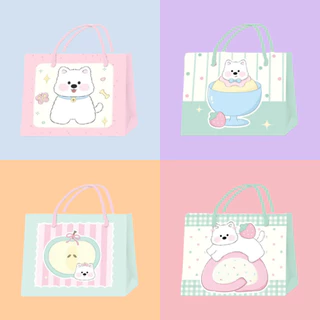 🎁INS ถุงกระดาษของขวัญแนวนอน - Horizontal Gift Bag