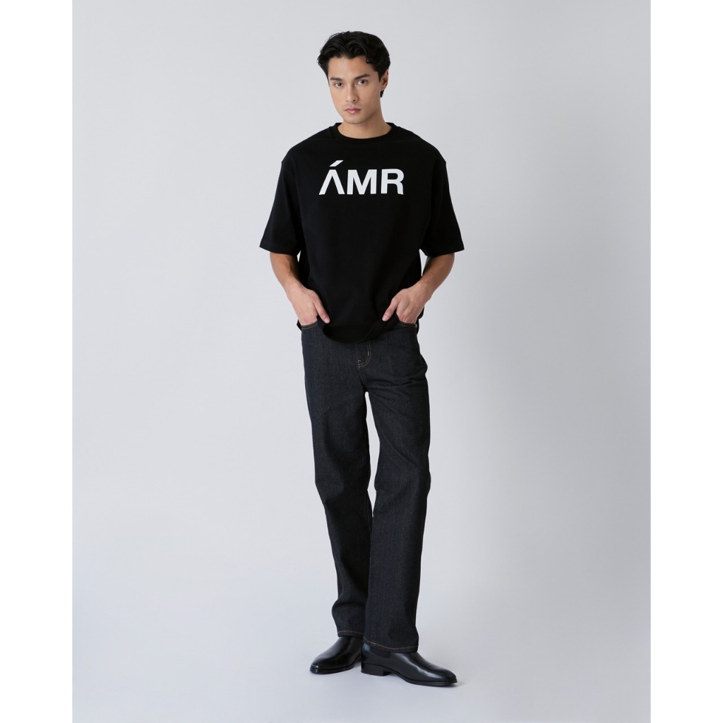 AMR DE SAISON ( AIMER ) - AMR Logo T-shirt in Black รูปที่ 2