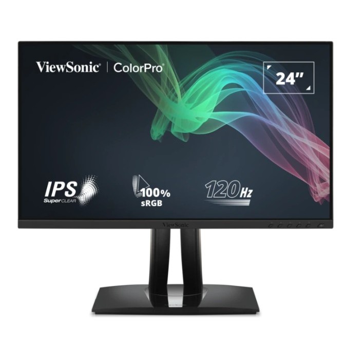 ViewSonic VP2456A 24" 120Hz FHD Pantone Validated 100% sRGB & Factory Calibrated Monitor with 90W US
