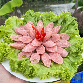 แหนมแท่งกระเทียมโทน ขนาด 50 กรัม ตราแหนมดอนเมือง กม.26