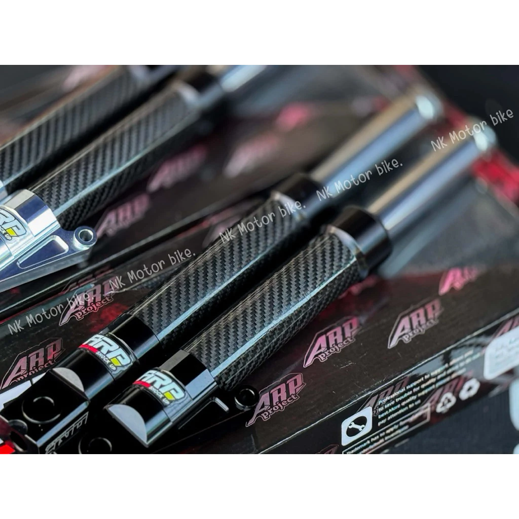 กระบอกโช๊คหน้า CNC ARP ปลอกคาร์บอน GIORNO / LEAD thumbnail 4