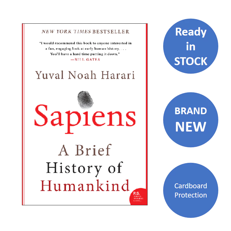 English Paperback Sapiens:A Brief History of Humankind