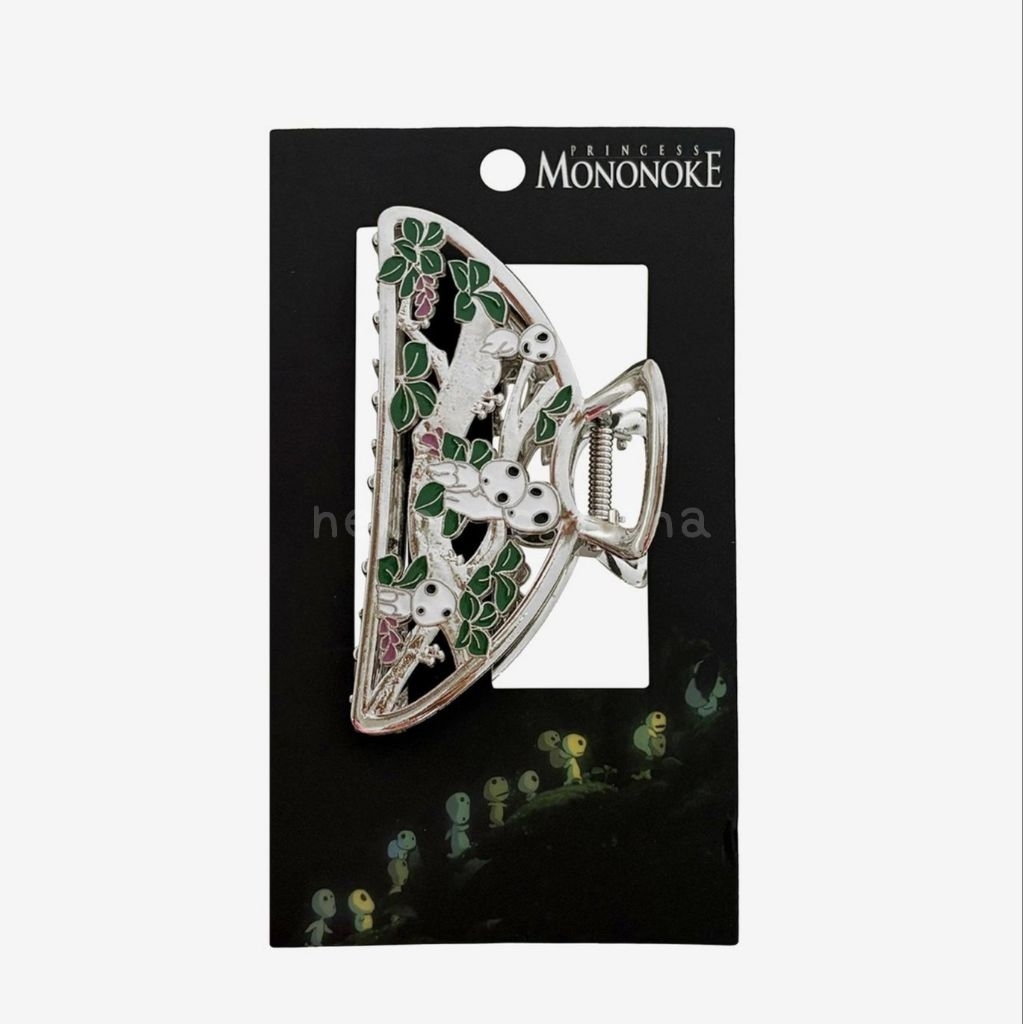 ลิขสิทธิ์แท้จากอเมริกา กิ๊บหนีบผมโคดามะ Princess Mononoke Kodama Claw Hair Clip Studio Ghibli สตูดิโ