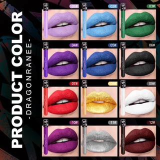 พร้อมส่ง!! DRลิปแมท ลิปจิ้มจุ่ม ลิปสติกสีแฟนซีสำหรับแต่งหน้าฮาโลวีน คอสเพลย์ กีฬาสี